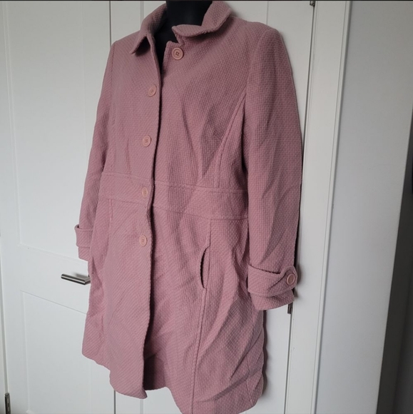 New Look pink coat - Picture 7 of 10